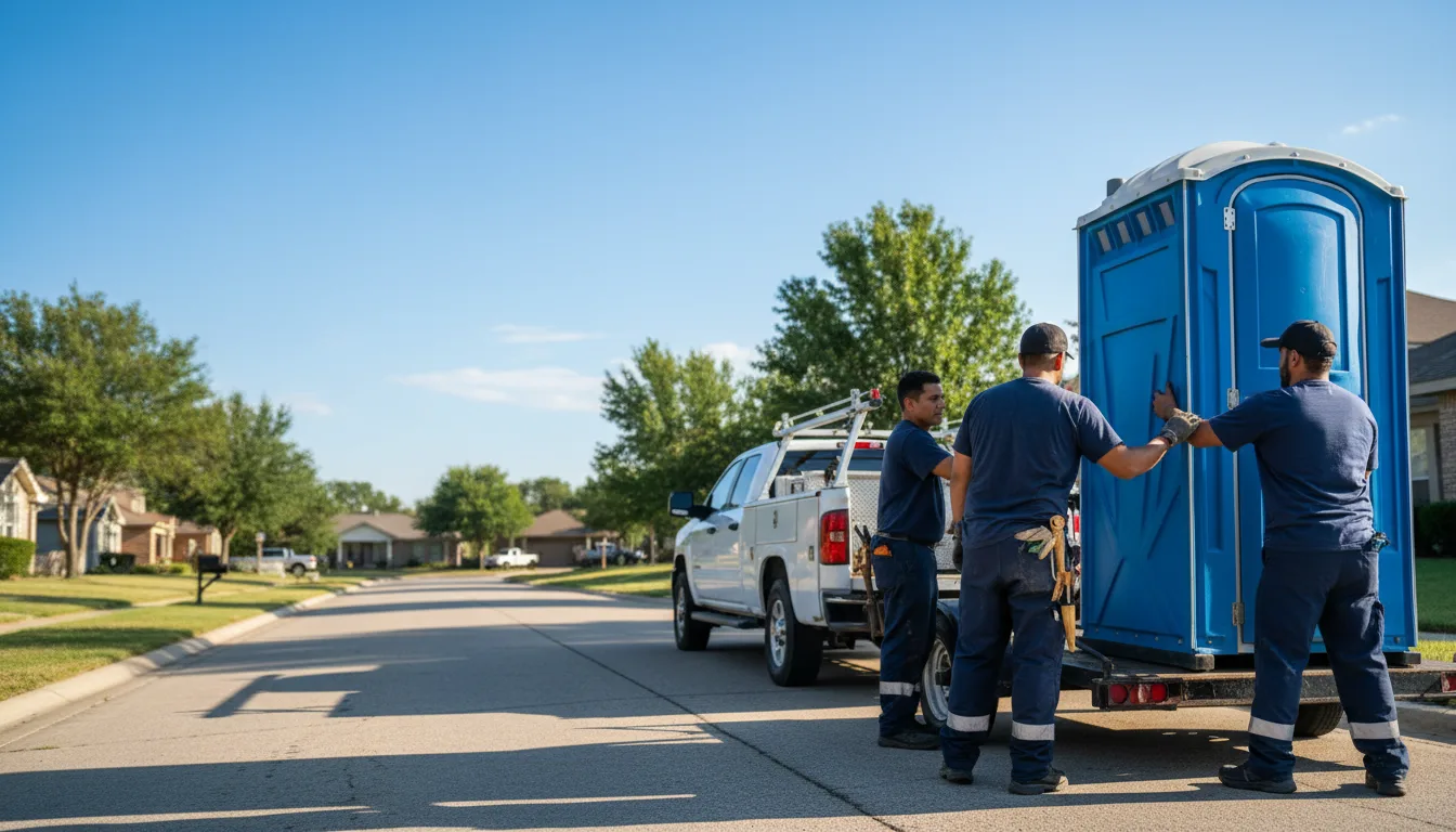 Portable Toilet Rental in Tremont, IL near me